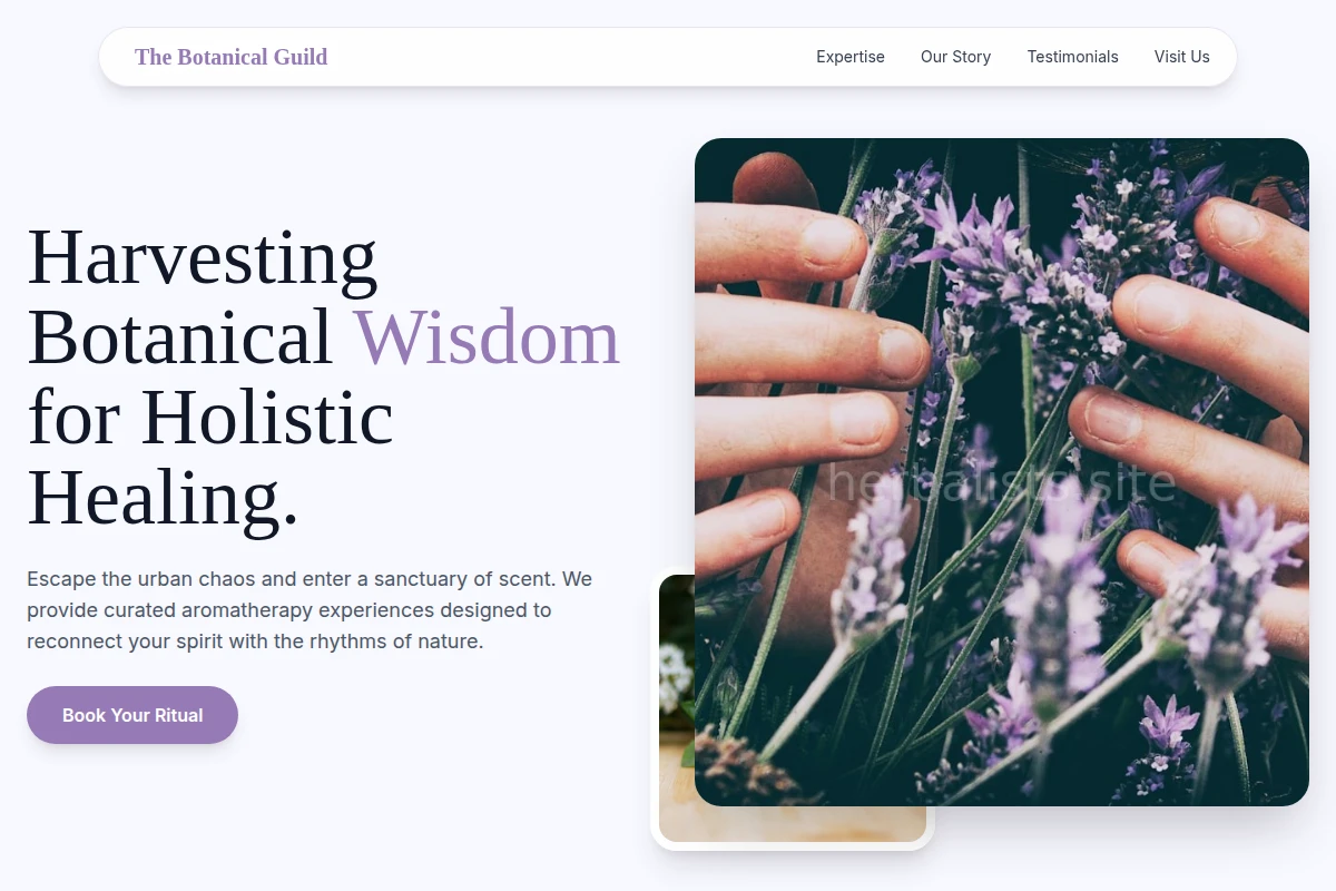 Garden Aromatherapy Wellness Parlor